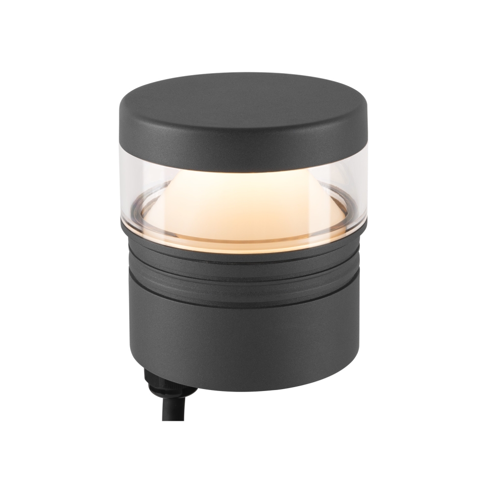 M-POL S Polehead 360&deg; antracit 10W 750lm 2700K CRI80, DALI