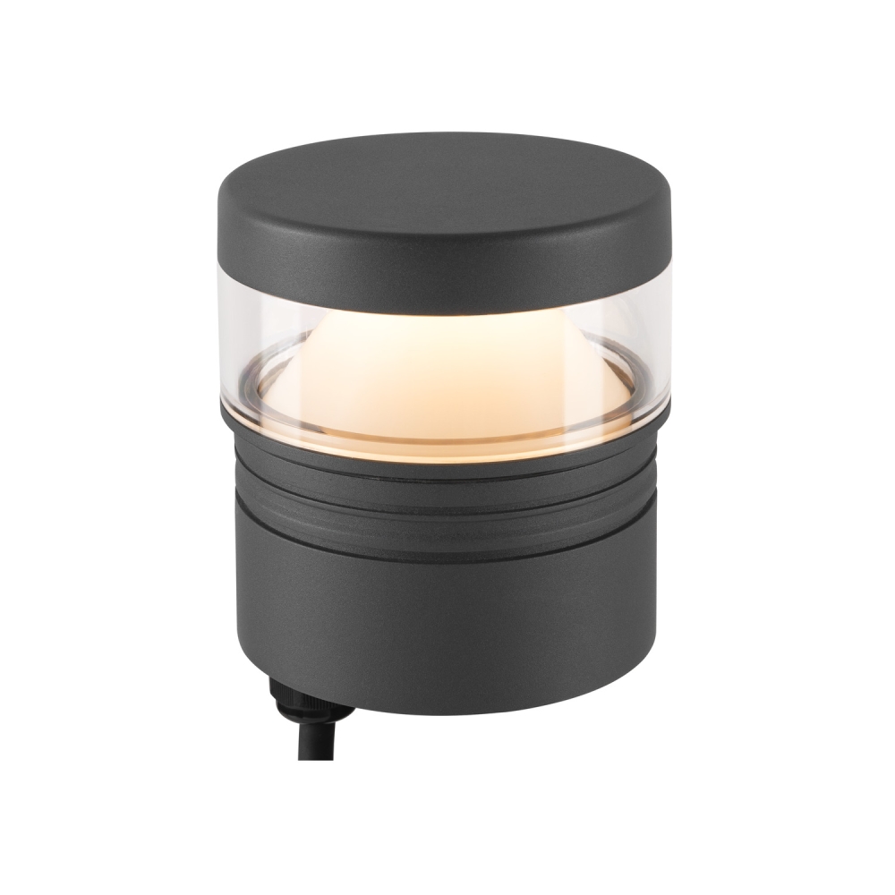 M-POL S Polehead 360&deg;, antracit, 10W, 750lm, 2700K, CRI80