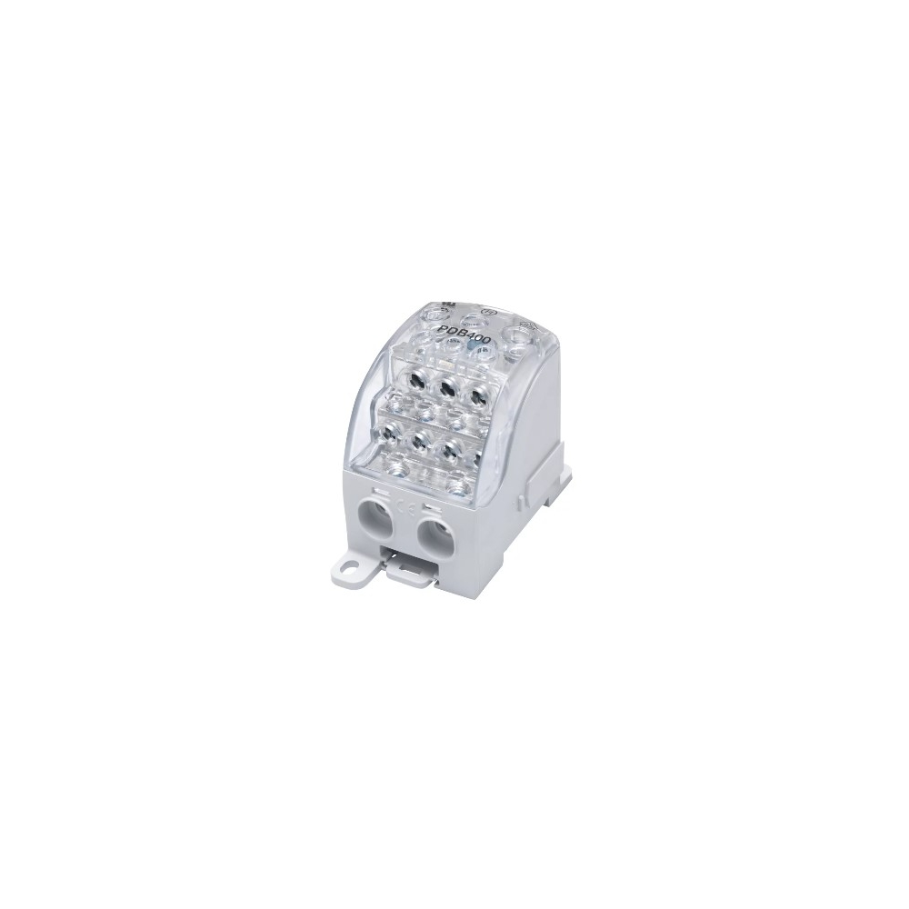 Main branch terminal,1p.,400A, 1x120 + 2x35 + 3x25 + 4x16mm&sup2;