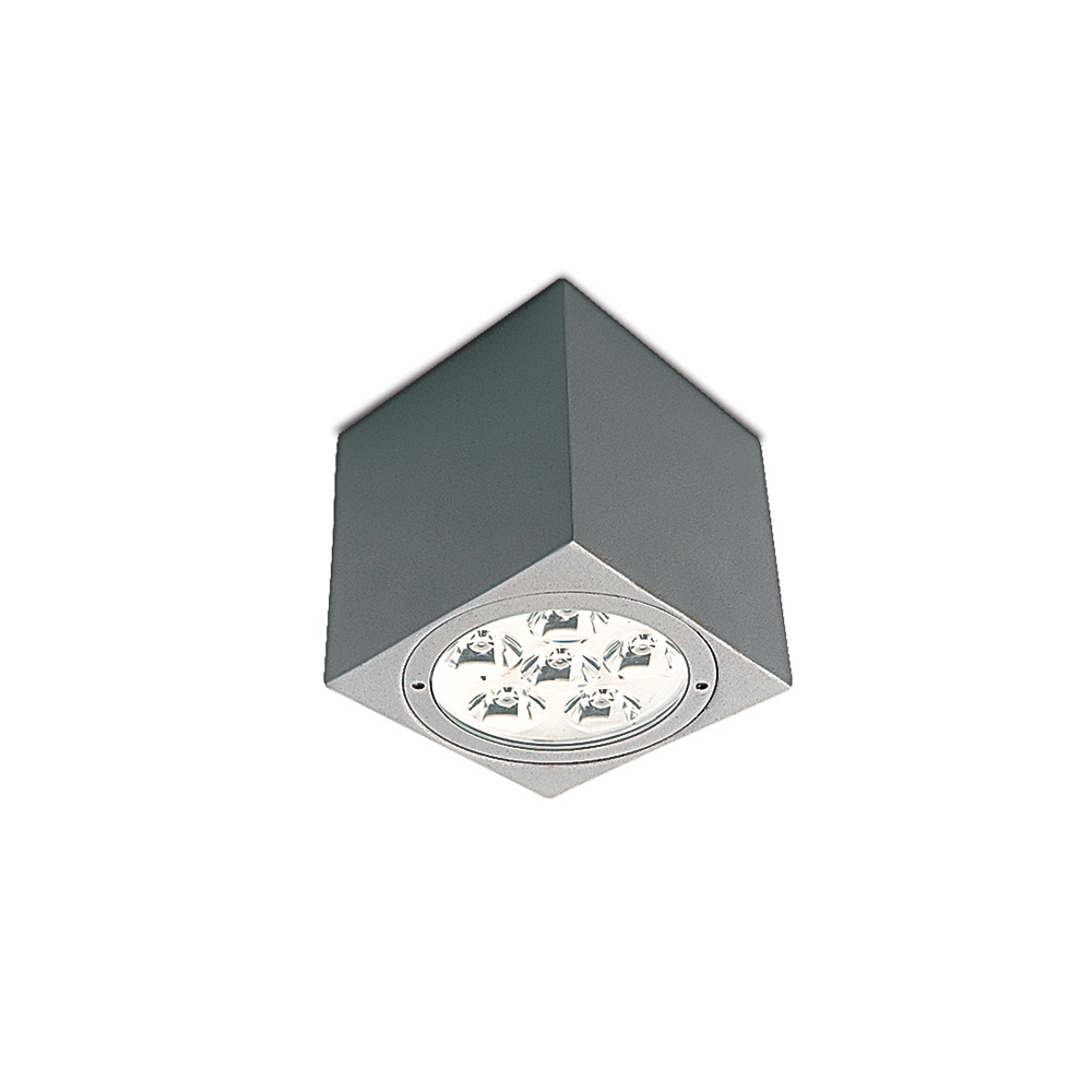 Mario-CL-Q LED 6x1W 3000K, IP54, gri