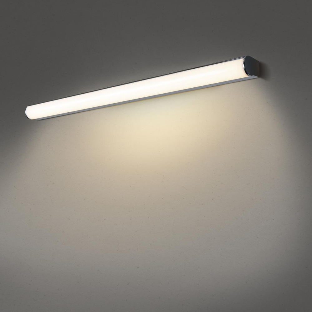 MARYLIN, LED Outdoor wall light, chrome, IP44, 3000K, 21W