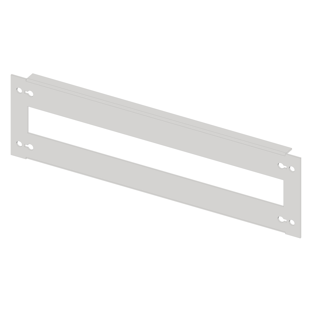 Mască decupată plastic 2G3K (2PC/3UV), decupaj lung