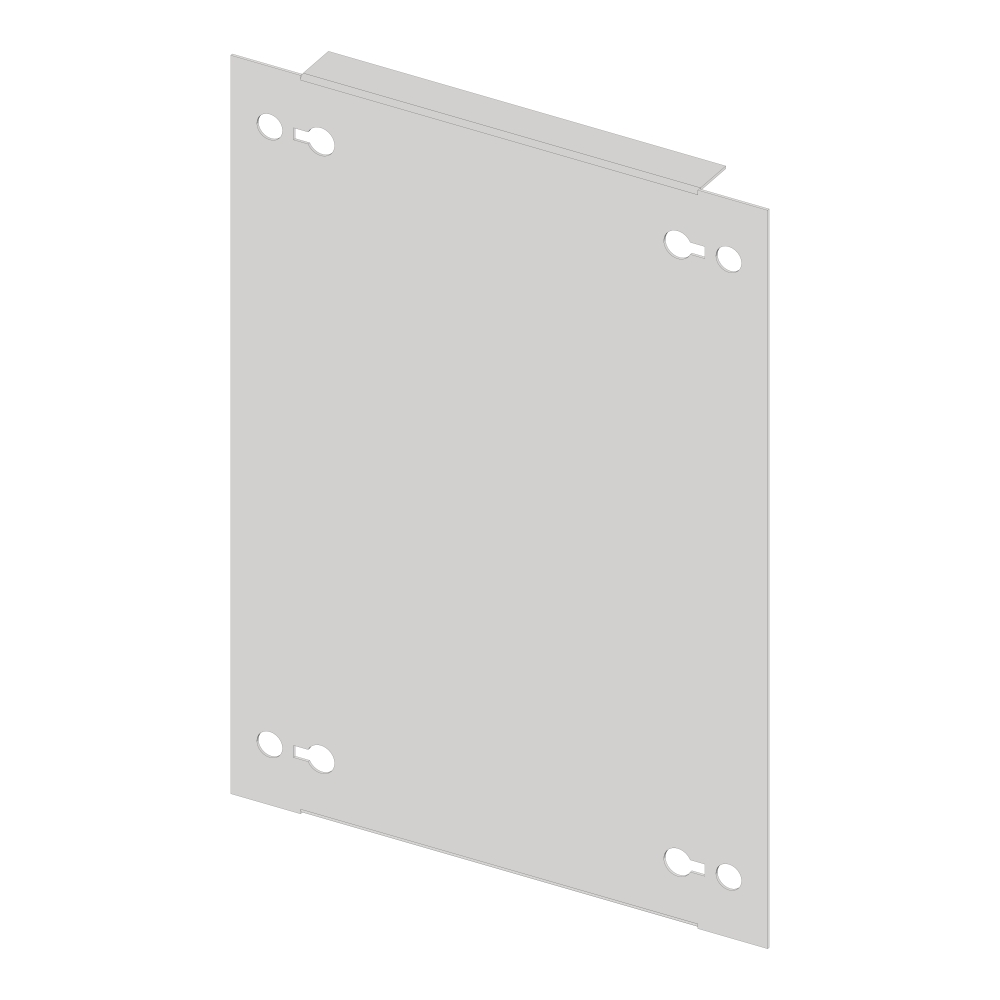 Mască frontală 200mm B6  tablă