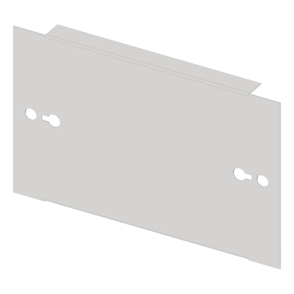 Mască frontală 220mm B3  tablă