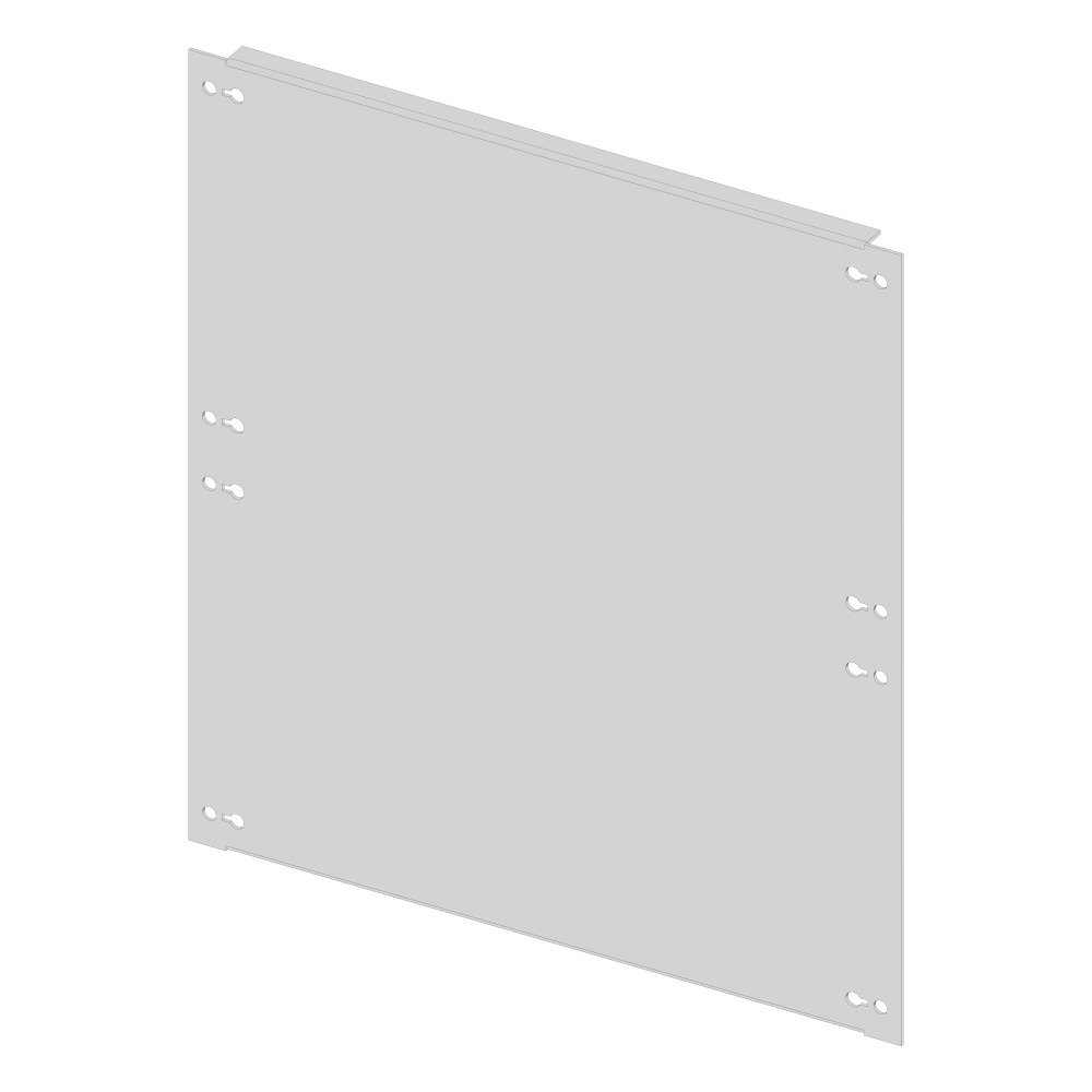 Mască oarbă din plastic 2B12K (Lăţ=2PC / &Icirc;nălţ=12UV)