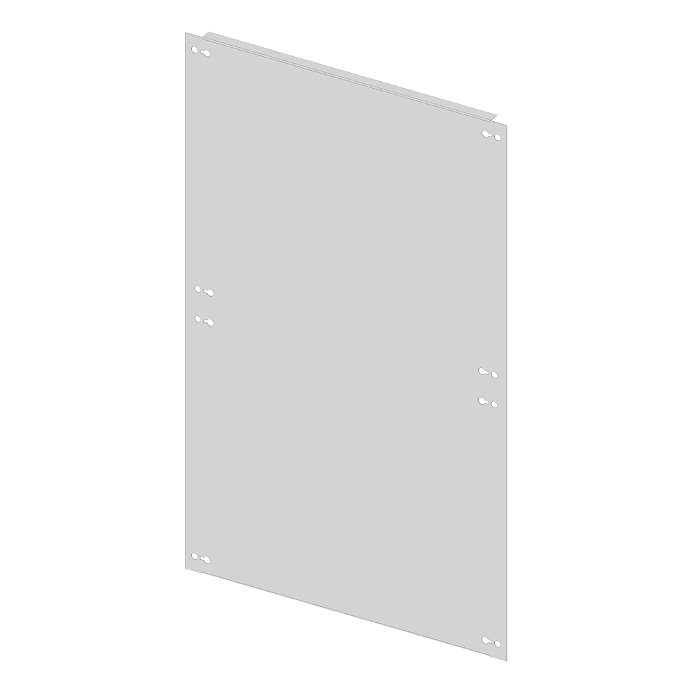 Mască oarbă metalică 2B18 (Lăţ=2PC / &Icirc;nălţ=18UV)