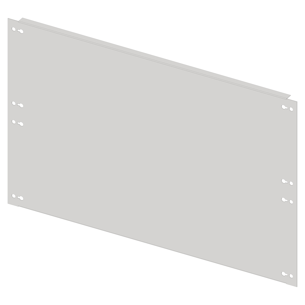 Mască oarbă metalică 3B10 (Lăţ=3PC / &Icirc;nălţ=10UV)