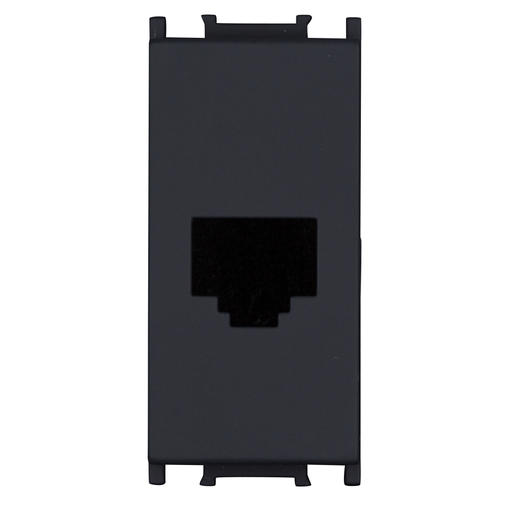 Mască pentru RJ45 TOOLLESS LINE SFA și SFB jack, 1M, negru