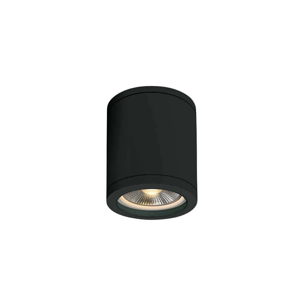 Mela 10W E27 IP65 IK06 100-240V Dimm negru