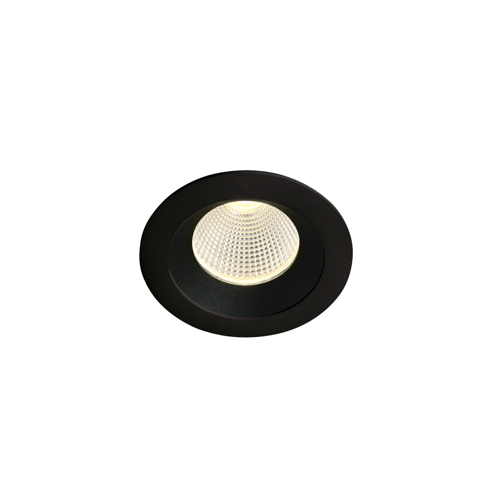 Mercury 3 Dark Light LED spot &icirc;ncastrat 3W 240lm 36&deg; 90 negr