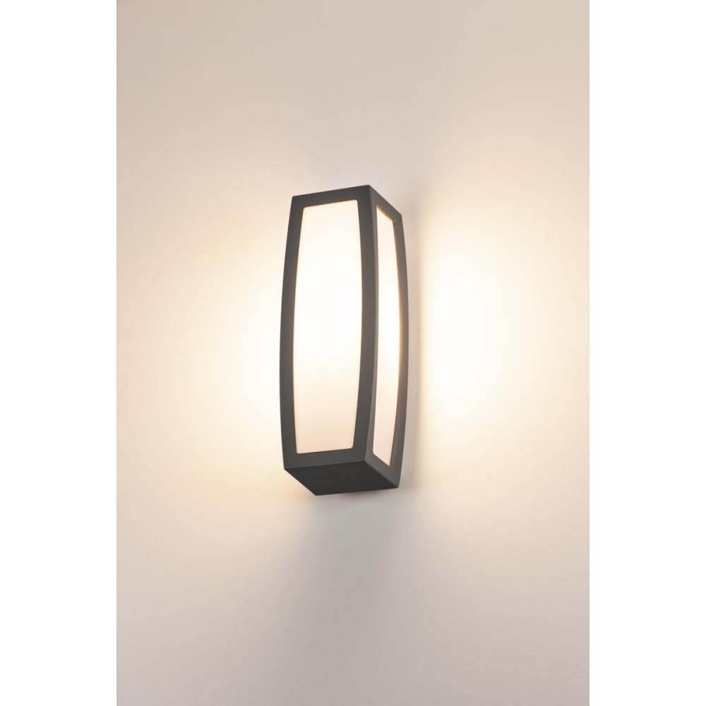 MERIDIAN BOX wl, anthracite,E27,max.20W,with motion detector