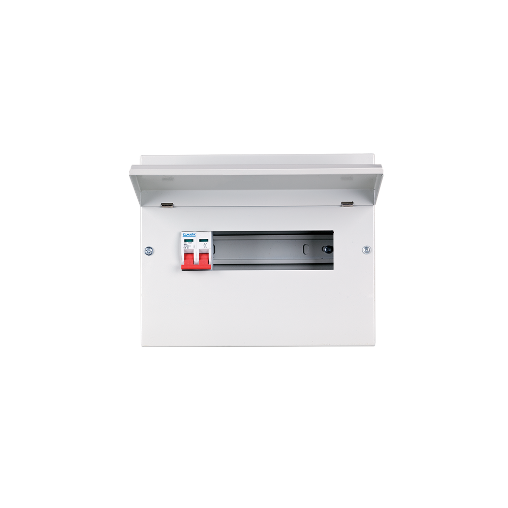 METAL CONSUMER UNIT 16 MOD+ISS 2P/100A