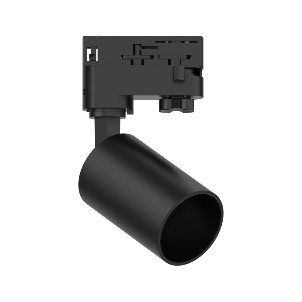 MEVIA GU10 10W spot șină 3PH negru