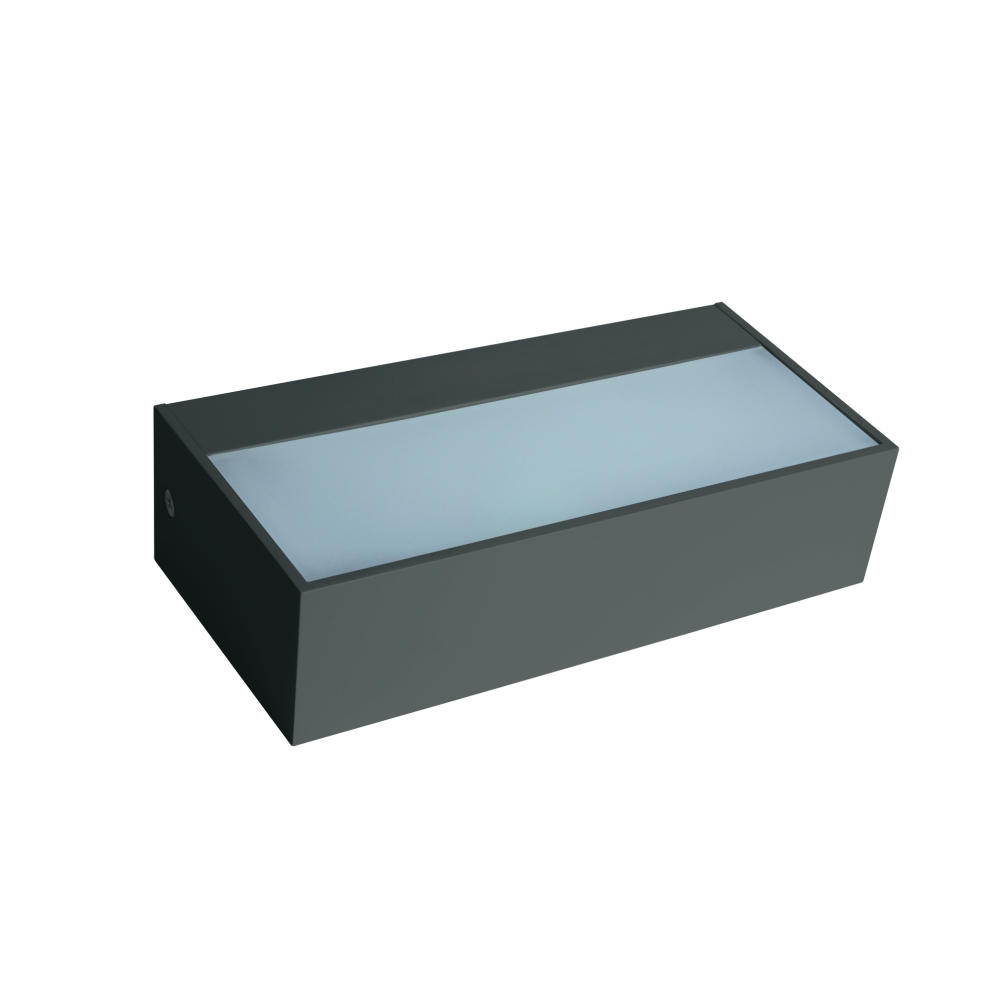 Mila LED 7W, 3000K, 400lm, IP65, 230V,antracit