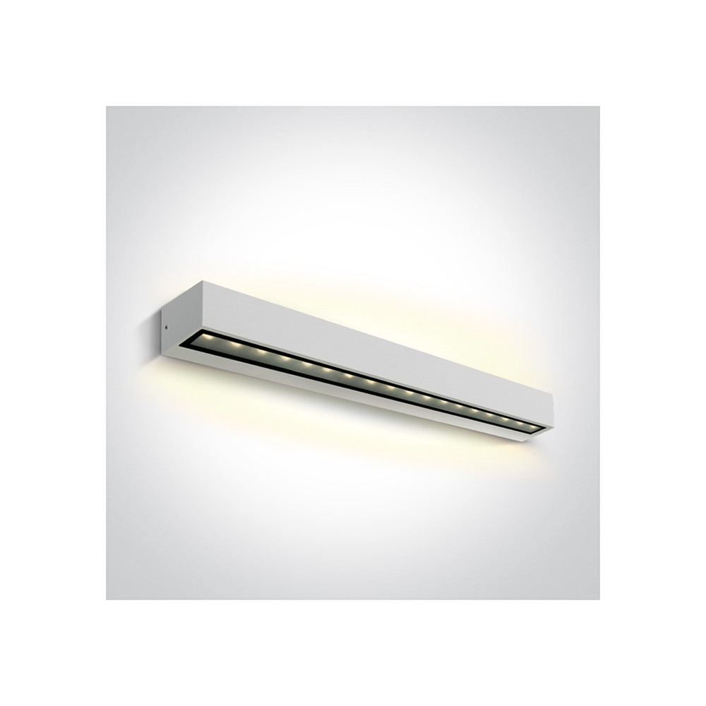 Mimoza LED 2x13W 1560lm 3000K IP65 IK07 230V alb