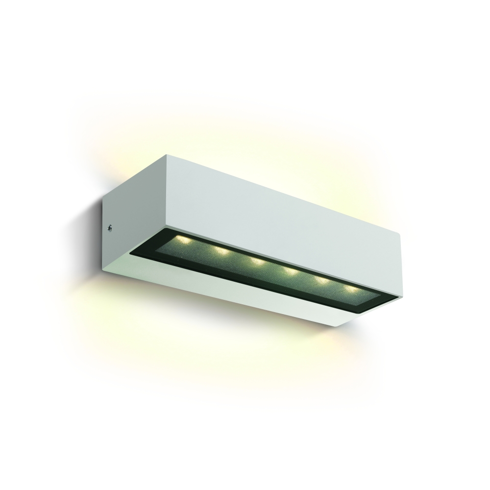 Mimoza LED 2x6W 720lm 3000K IP65 IK07 230V alb