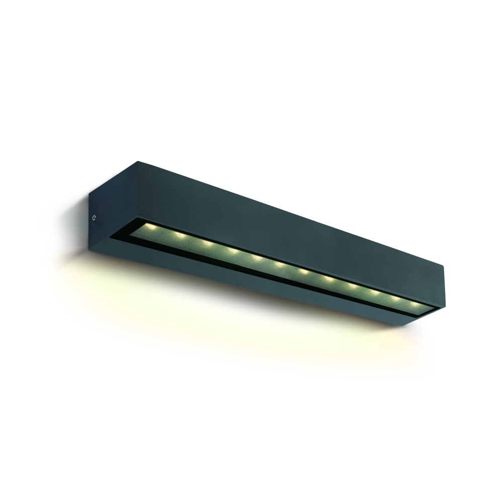 Mimoza LED 9W 540lm 3000K IP65 IK07 230V antracit