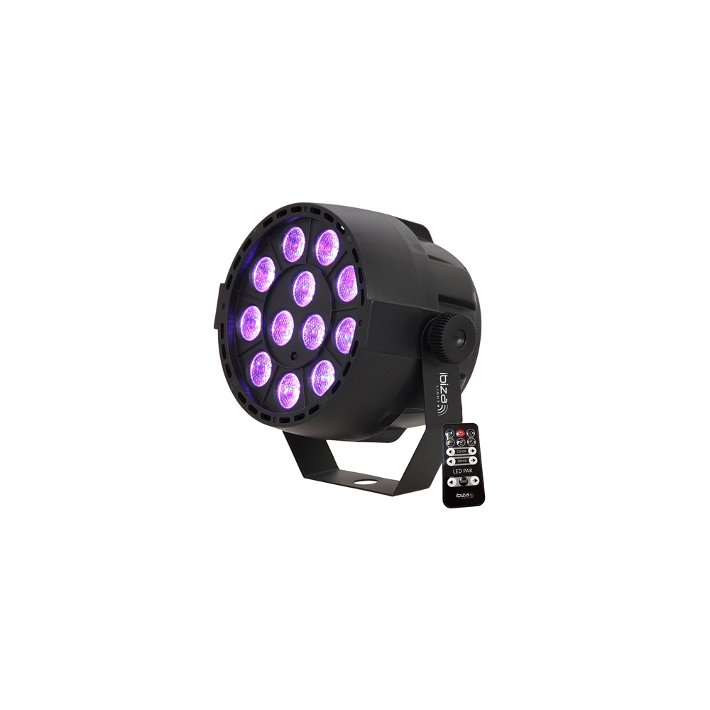 MINI PAR LED RGB DMX 12X3W