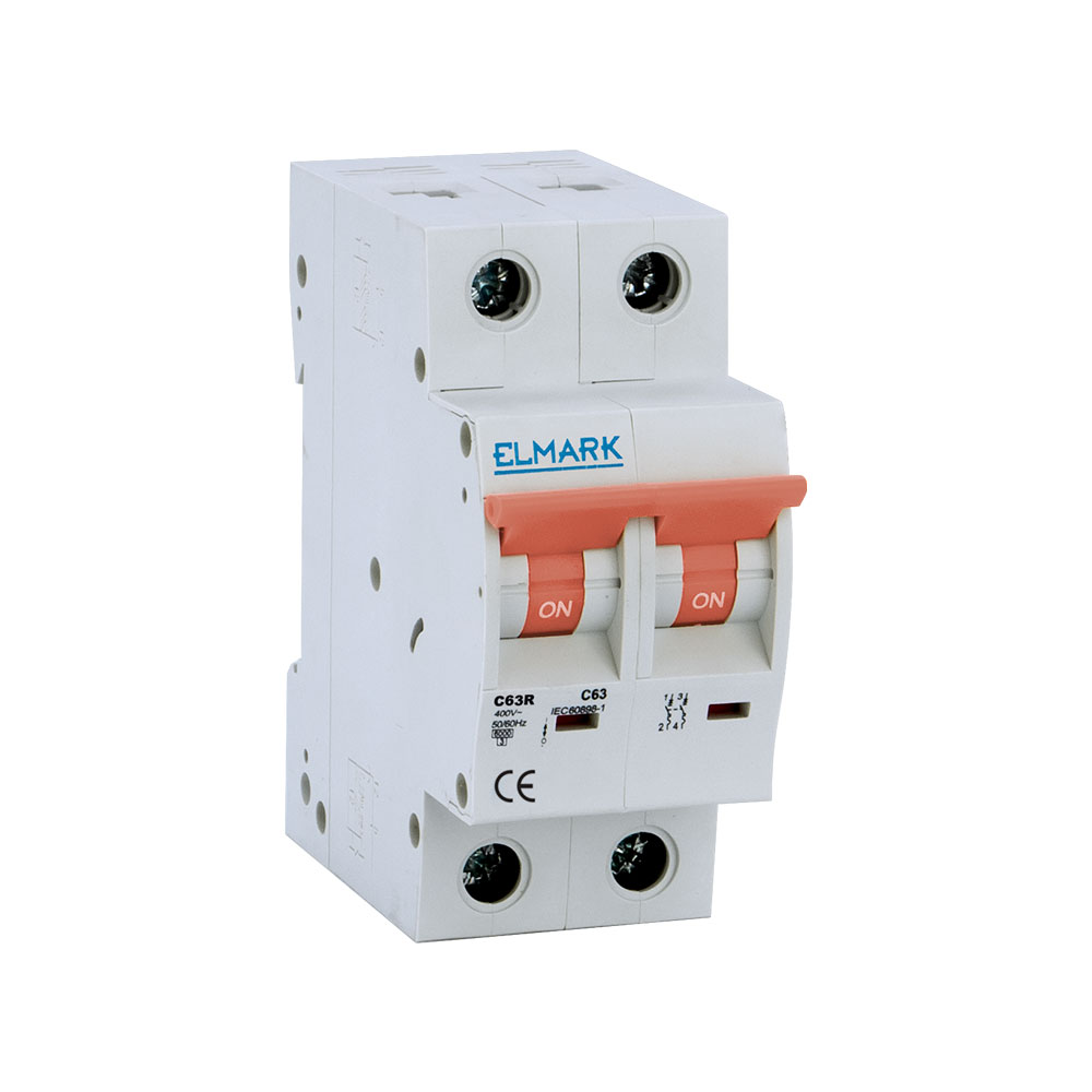 MINIATURE CIRCUIT BREAKER C62R 40A 2P 6kA CURVE C