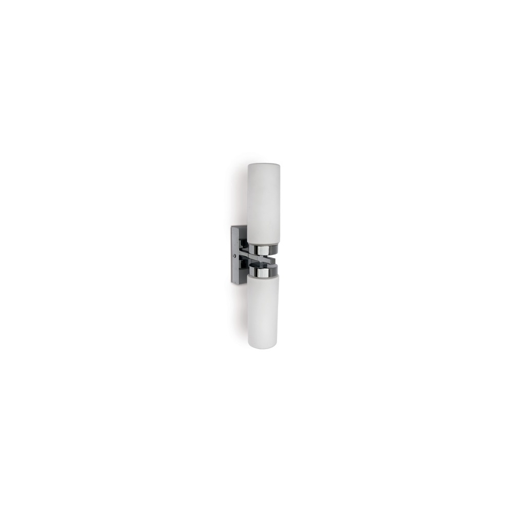 Mirall, E14, 2x40W, IP44, cromat