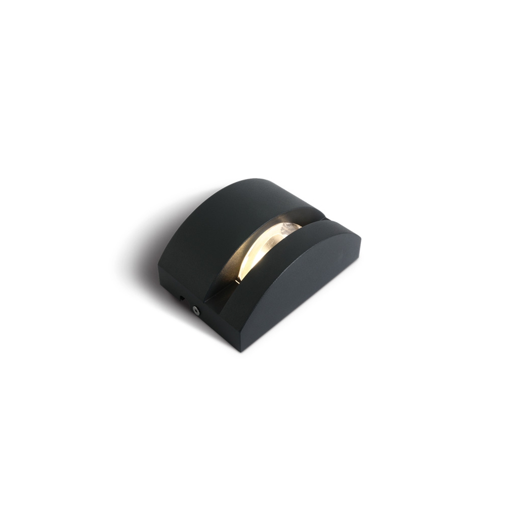 Mirfax LED 6W, 330lm, 3000K, 100-240V, IP65, 270&deg;,anthracite