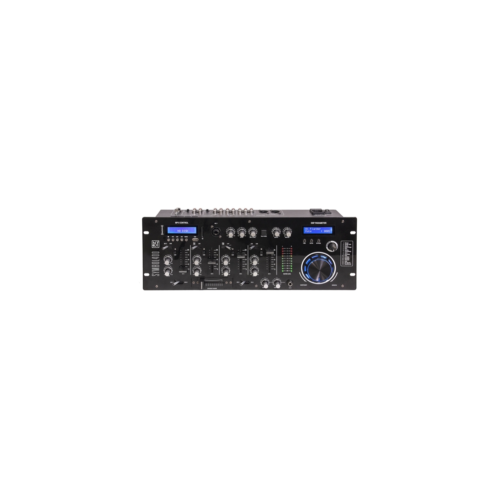 MIXER 4 CANALE 9 INTRARI USB/SD BST