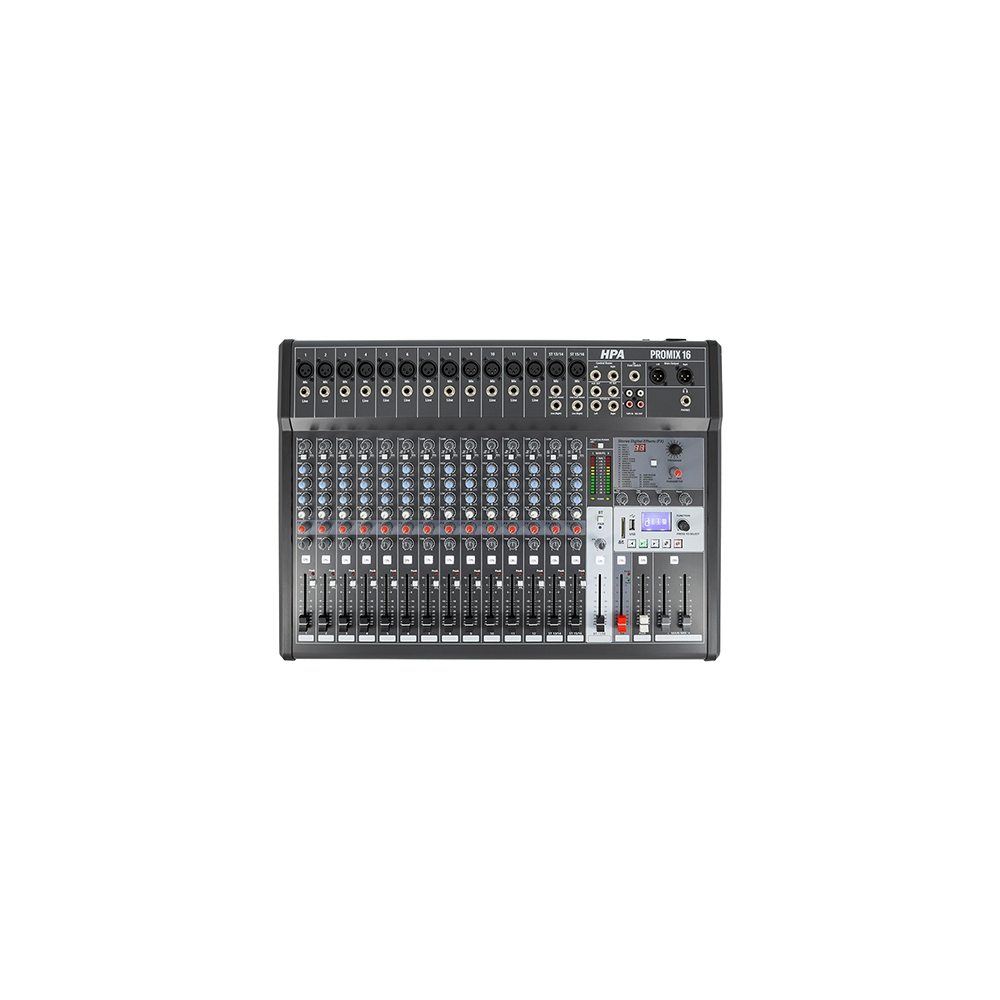 MIXER DIGITAL 16 CANALE 48V BT/USB/SD