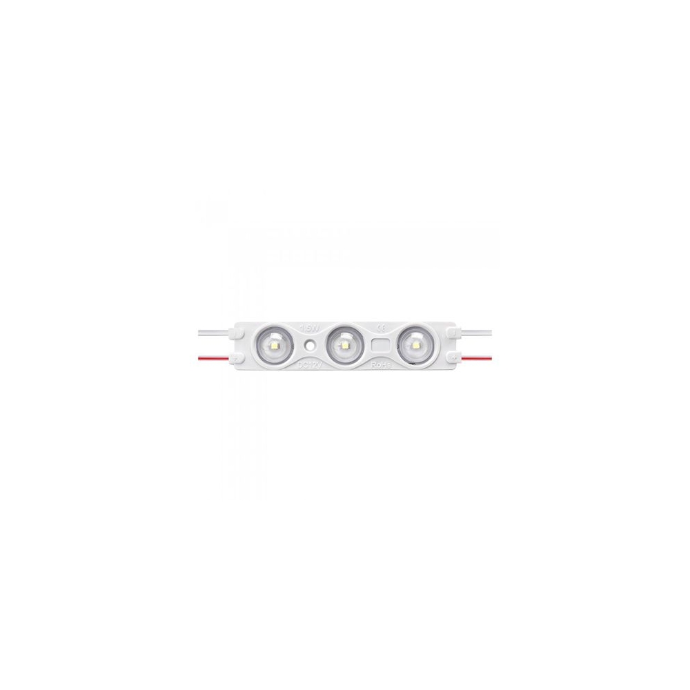 MODUL 3 LED-URI 1.5W SMD2835 ROSU IP67