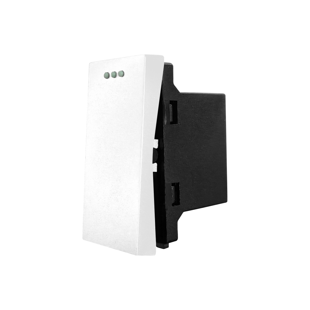 Modul Intrerupator Simplu Mecanic 1M LUXION - alb