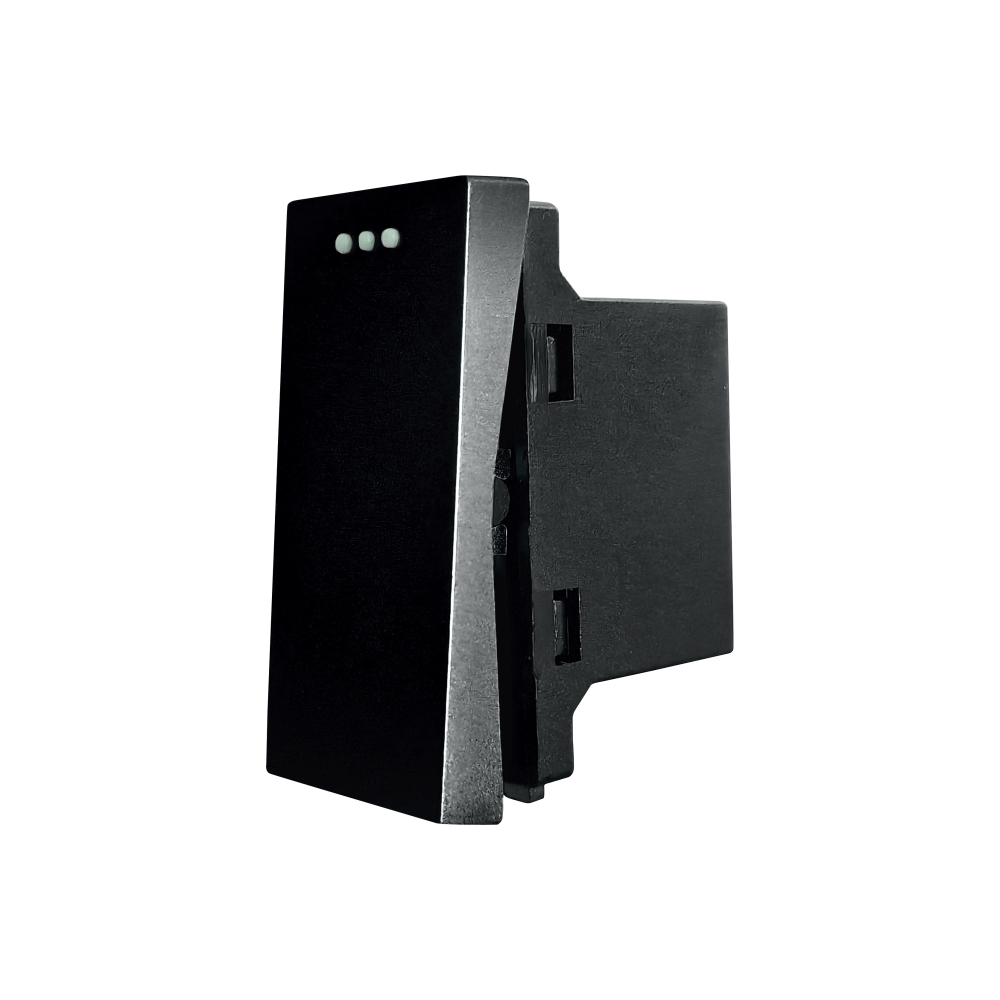 Modul Intrerupator Simplu Mecanic 1M LUXION - negru