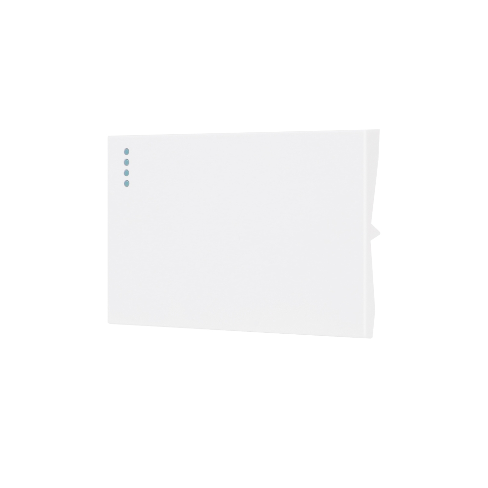 Modul Intrerupator Simplu Mecanic 3M LUXION, Standard Italian - alb