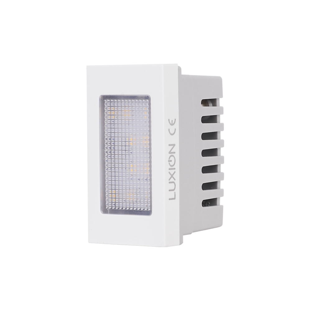 Modul Lampa de Veghe 1M LUXION, Standard Italian - alb