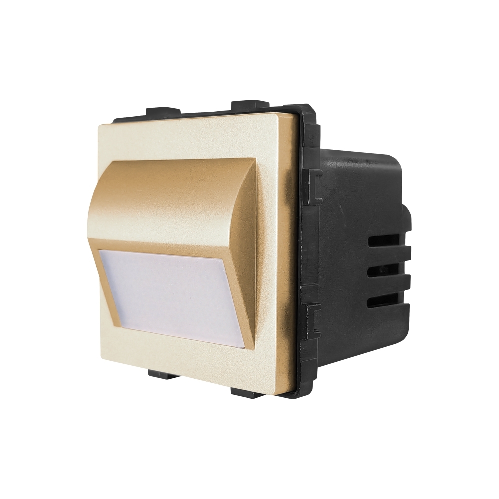 Modul Lampa de Veghe LED cu Lumina Calda LUXION - auriu