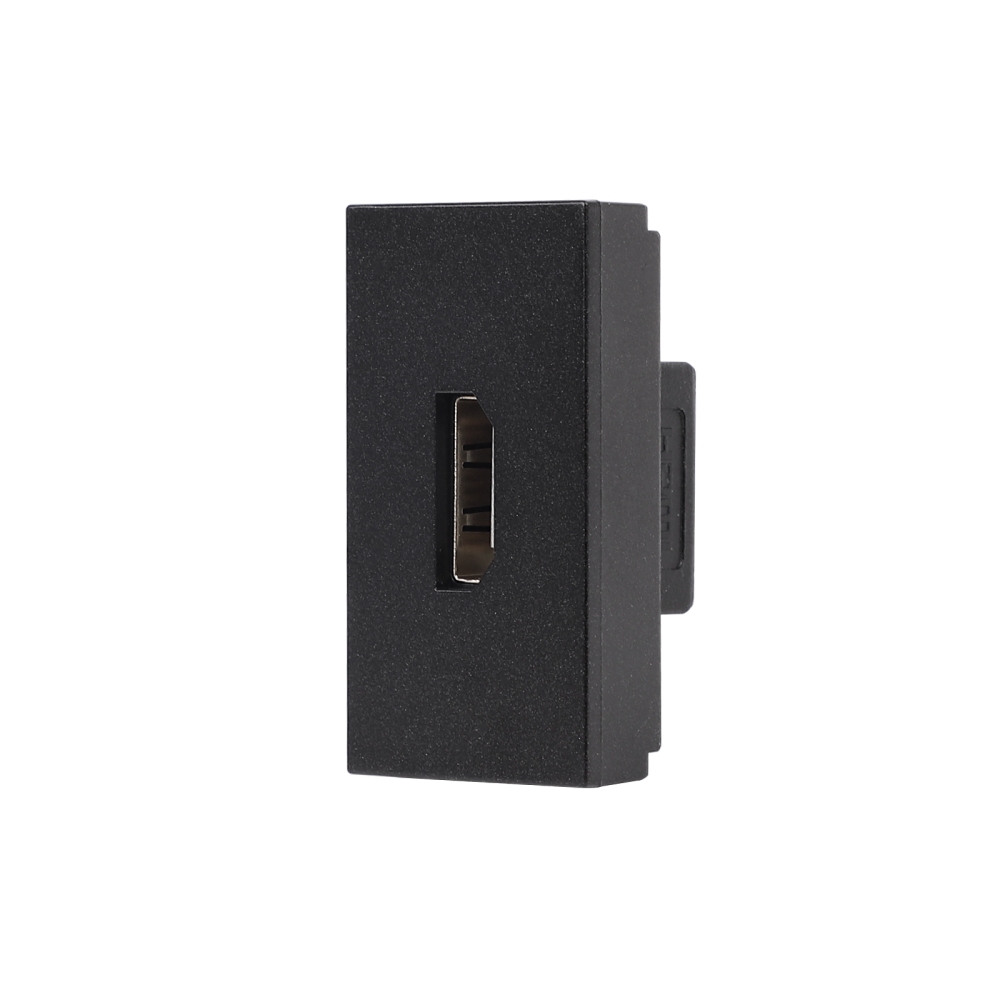 Modul Priza HDMI 1M LUXION, Standard Italian - negru