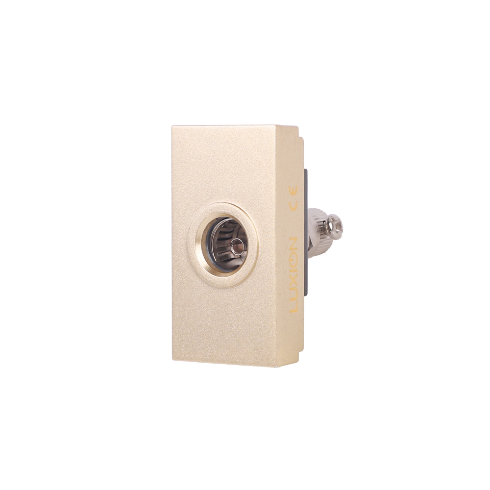 Modul Priza TV 1M LUXION, Standard Italian - auriu