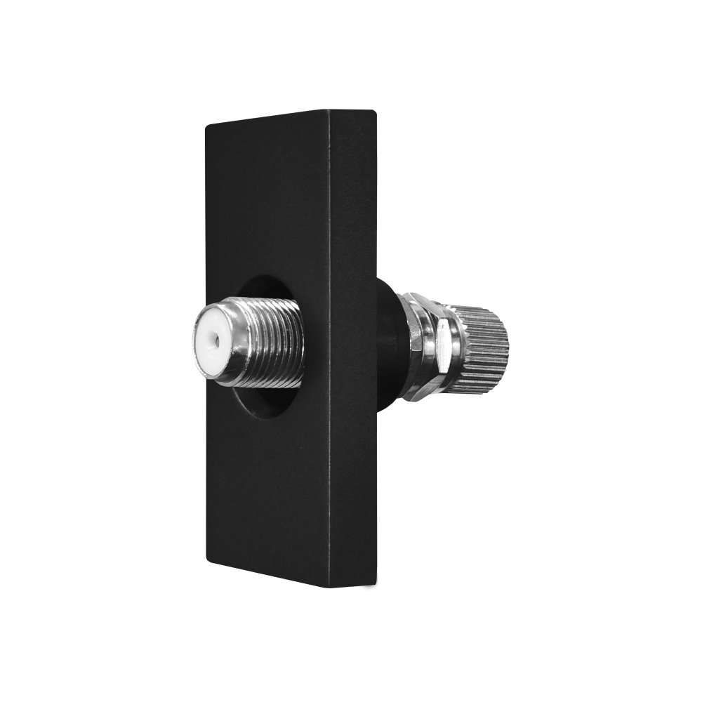 Modul Priza TV Satelit 1M LUXION - negru
