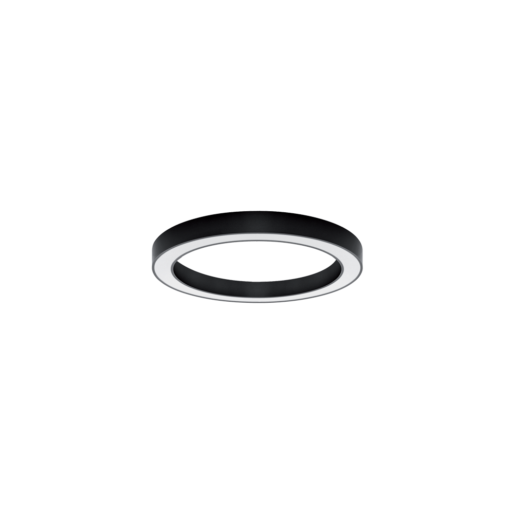 MODUL ROTUND LED RINGS 35W 4000K D600 NEGRU