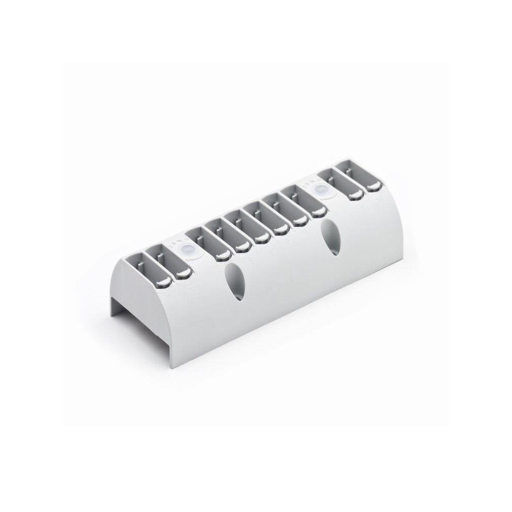 Modul Toolless-Connection pt. 10 cleme, montaj pe bare de Cu