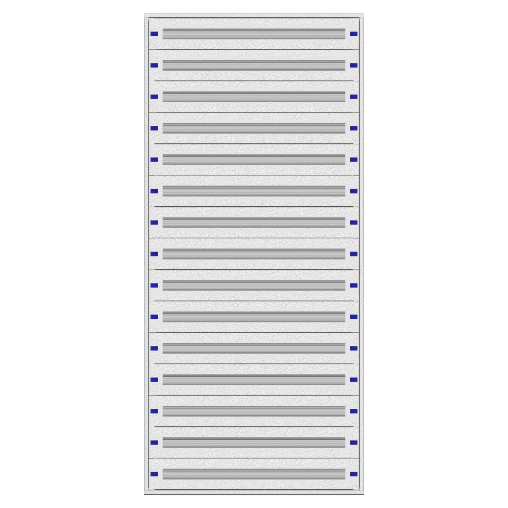 Modular chassis 4-45K, 15-rows, complete