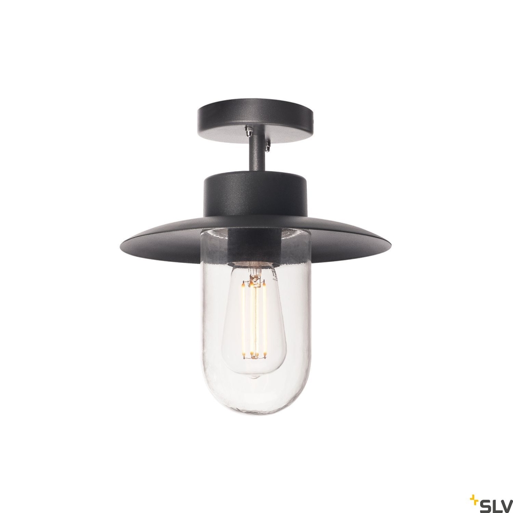 MOLAT E27,antracit,60W,IP44tavan, Ext.