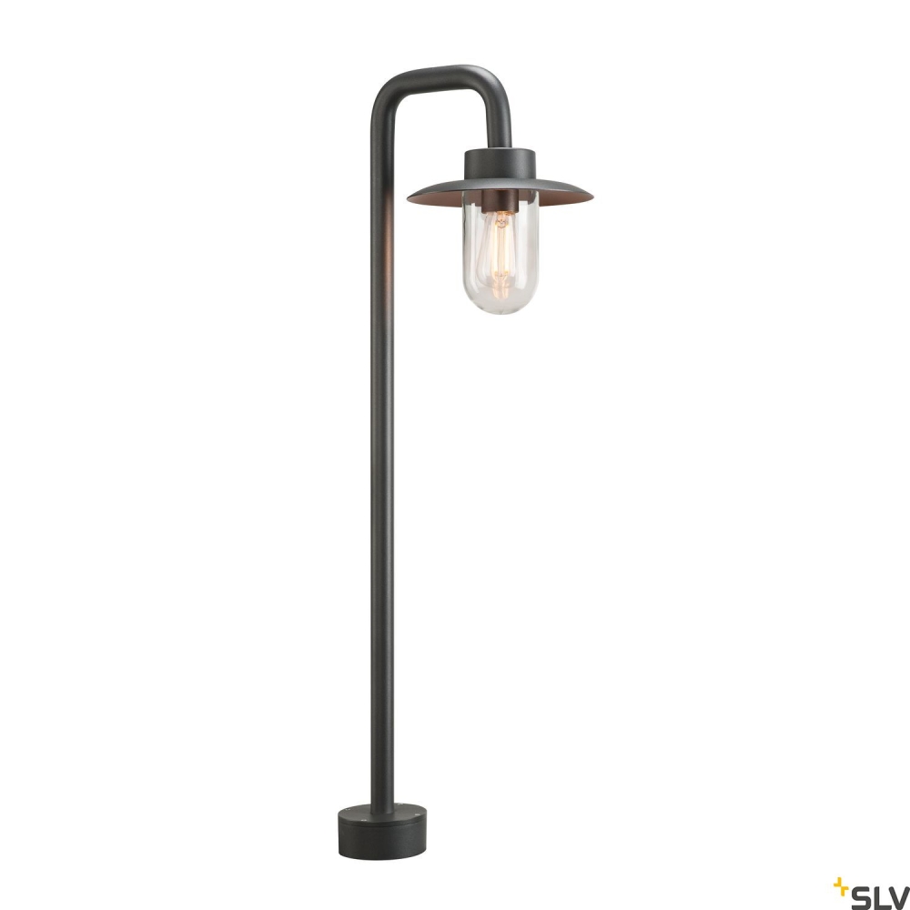 MOLAT POLE, IP44, E27, anthracite, max. 60W