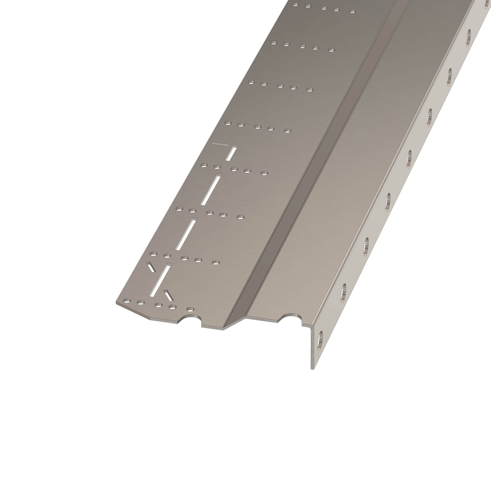 Montant vertical E-18/N, 102mm ad&acirc;ncime