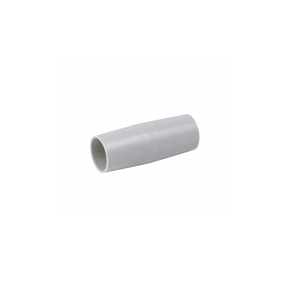 Mufă prelungire tub M16mm, ex. uşoară, gri, 100buc