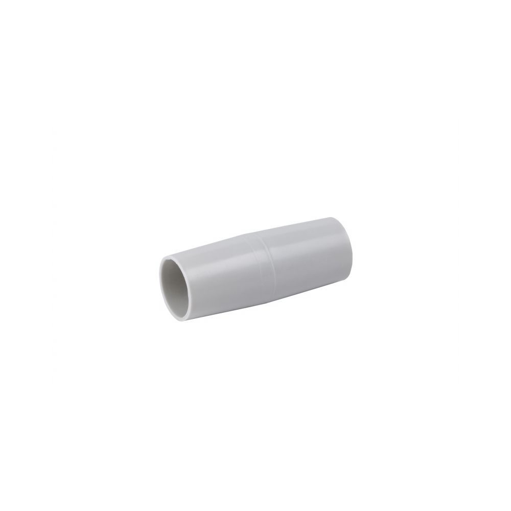 Mufă prelungire tub M63mm, ex. uşoară, gri, 8buc