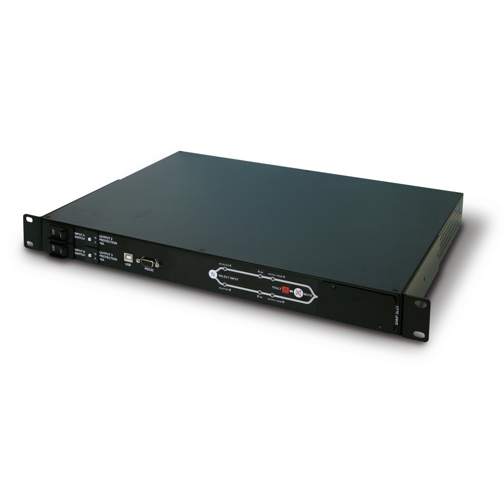 Multi Switch ATS 16A 3300VA, 1f, 2 in/3 out, interfaţă RS232