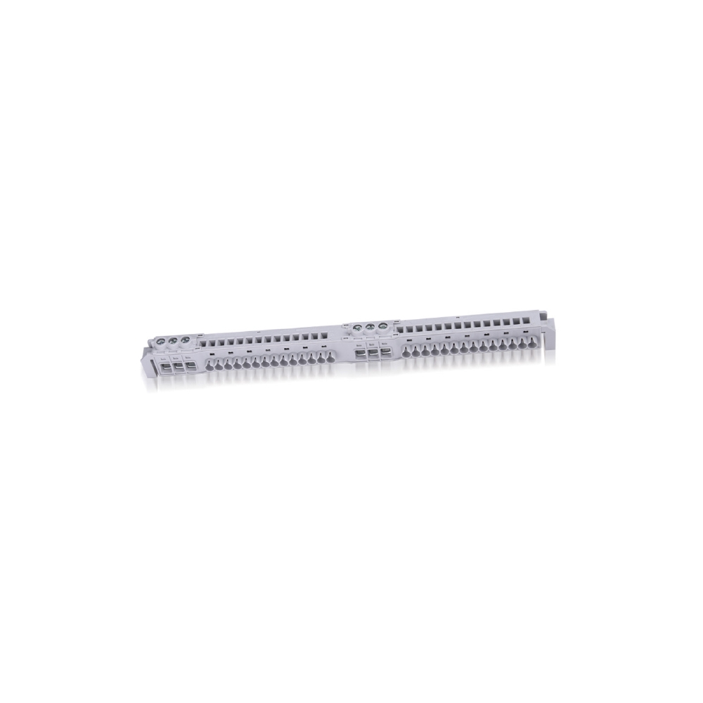 Bornier N+PE conex. elastice; 1xN+1xPE, 3x16mm&sup2;+14x4mm&sup2;
