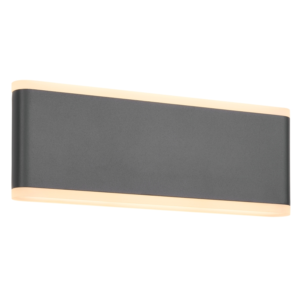Naos LED Large Up/Down 20W 1200lm 3000K ECG IP54 antracit