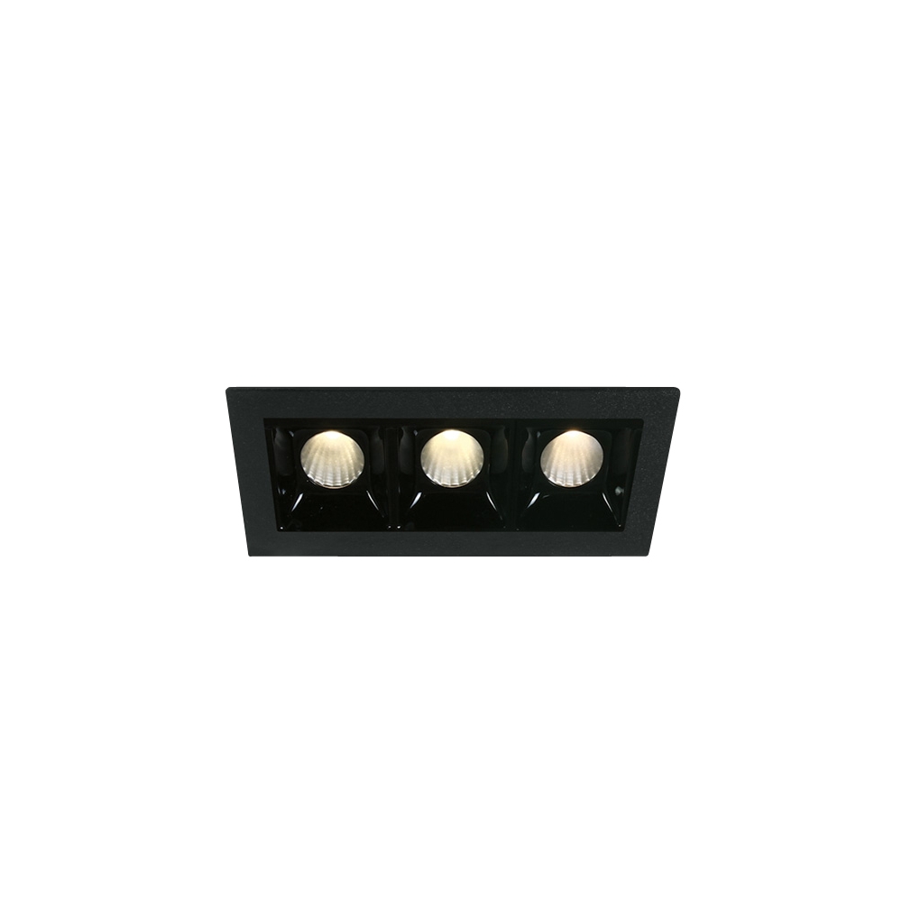 Nate LED 3x160lm 3000K 30&deg; 700mA Dim IP20 negru