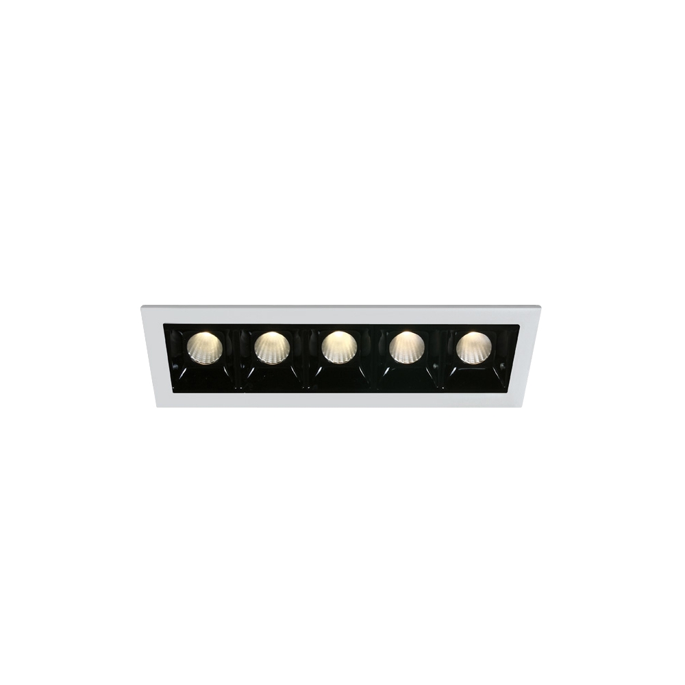 Nate LED 5x160lm 3000K 30&deg; 700mA Dim IP20 alb