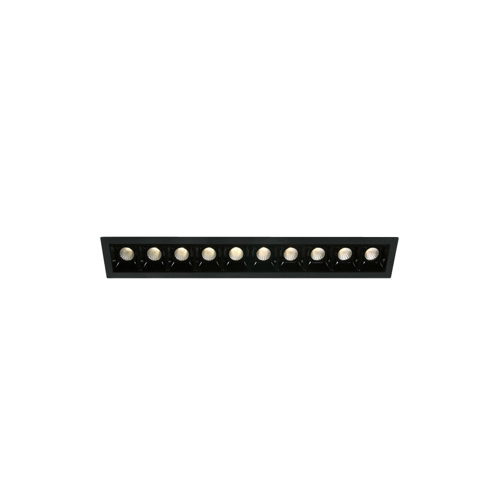 Nate LED 9x160lm 3000K 30&deg; 700mA Dim IP20 negru